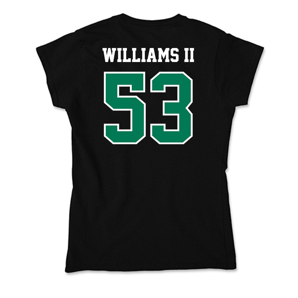 Northeastern State - NCAA Football : Vincent Williams II - Soft Style Women’s T-Shirt-1