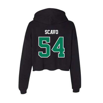 Northeastern State - NCAA Football : Anthony Scavo - Women's Crop Fleece Hoodie-1