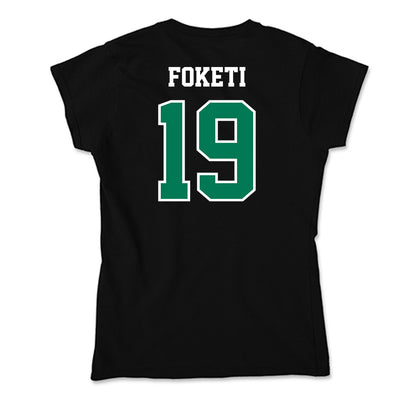 Northeastern State - NCAA Football : Mo Foketi Foketi - Soft Style Women’s T-Shirt-1