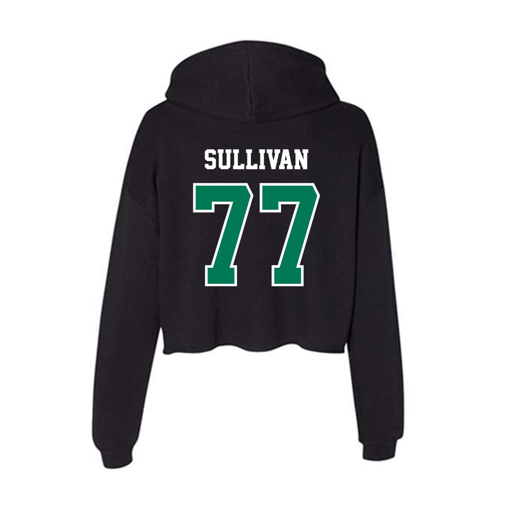 Northeastern State - NCAA Football : Brock Sullivan - Women's Crop Fleece Hoodie-1