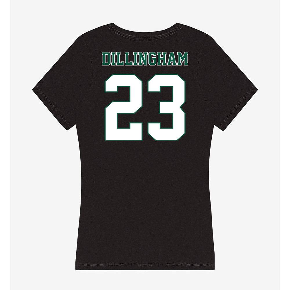 Northeastern State - NCAA Baseball : Jackson Dillingham - Women's V-Neck T-Shirt-1