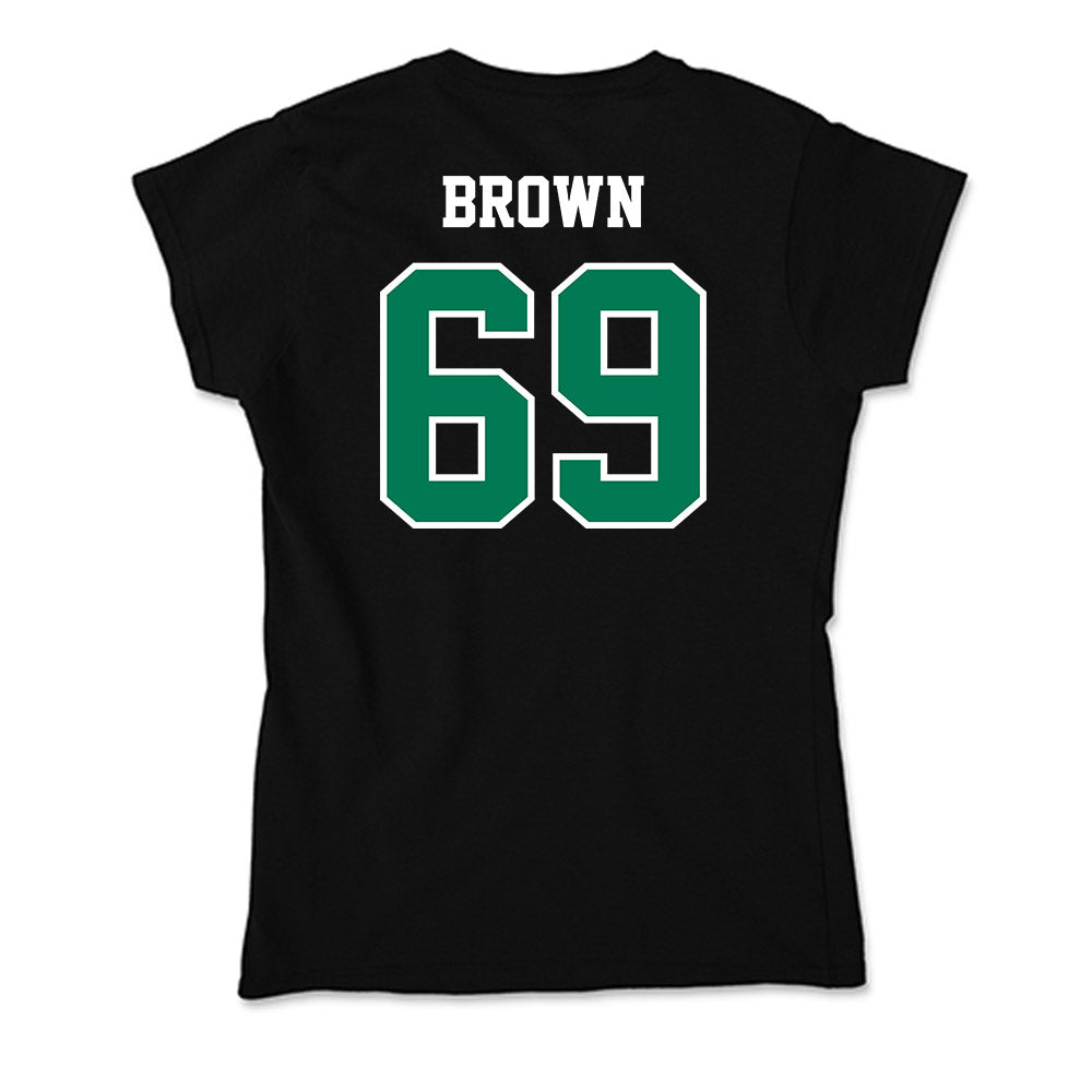 Northeastern State - NCAA Football : Rashuad Brown - Soft Style Women’s T-Shirt-1