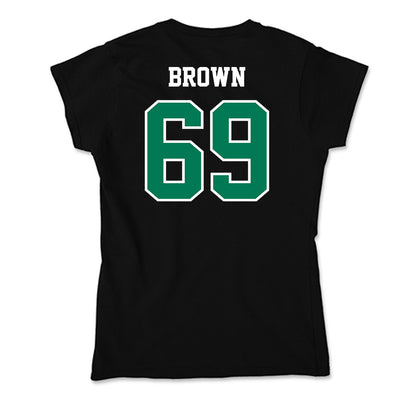 Northeastern State - NCAA Football : Rashuad Brown - Soft Style Women’s T-Shirt-1