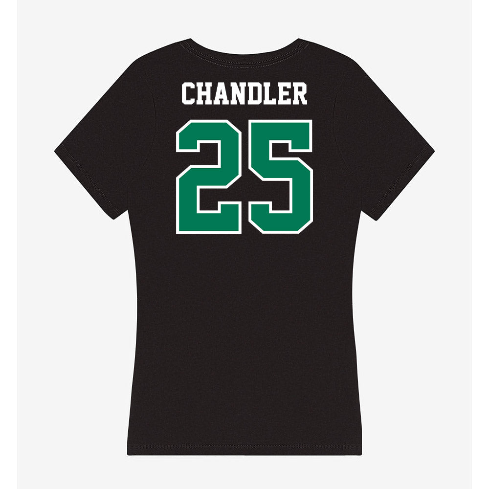 Northeastern State - NCAA Football : Teyton Chandler - Women's V-Neck T-Shirt-1