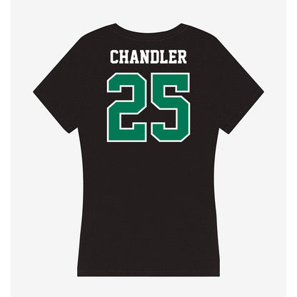 Northeastern State - NCAA Football : Teyton Chandler - Women's V-Neck T-Shirt-1