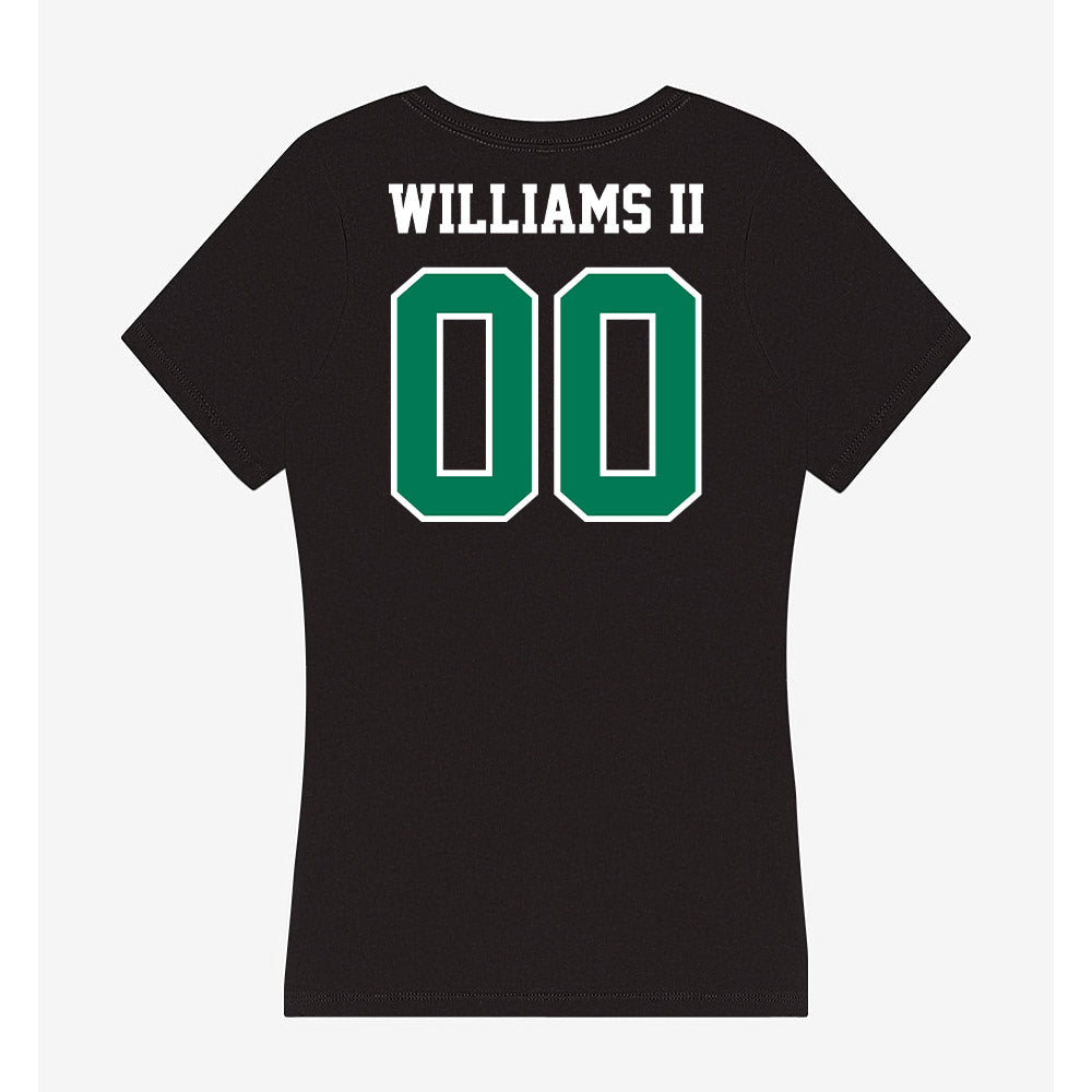 Northeastern State - NCAA Football : Vincent Williams II - Women's V-Neck T-Shirt-1