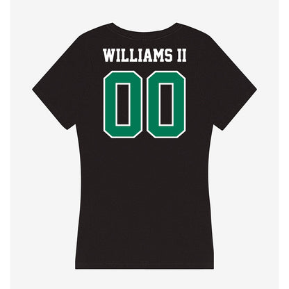 Northeastern State - NCAA Football : Vincent Williams II - Women's V-Neck T-Shirt-1