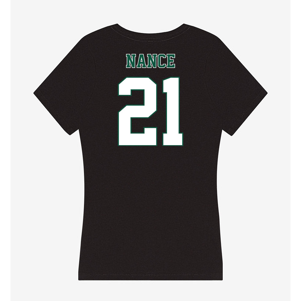 Northeastern State - NCAA Softball : Madison Nance - Women's V-Neck T-Shirt-1