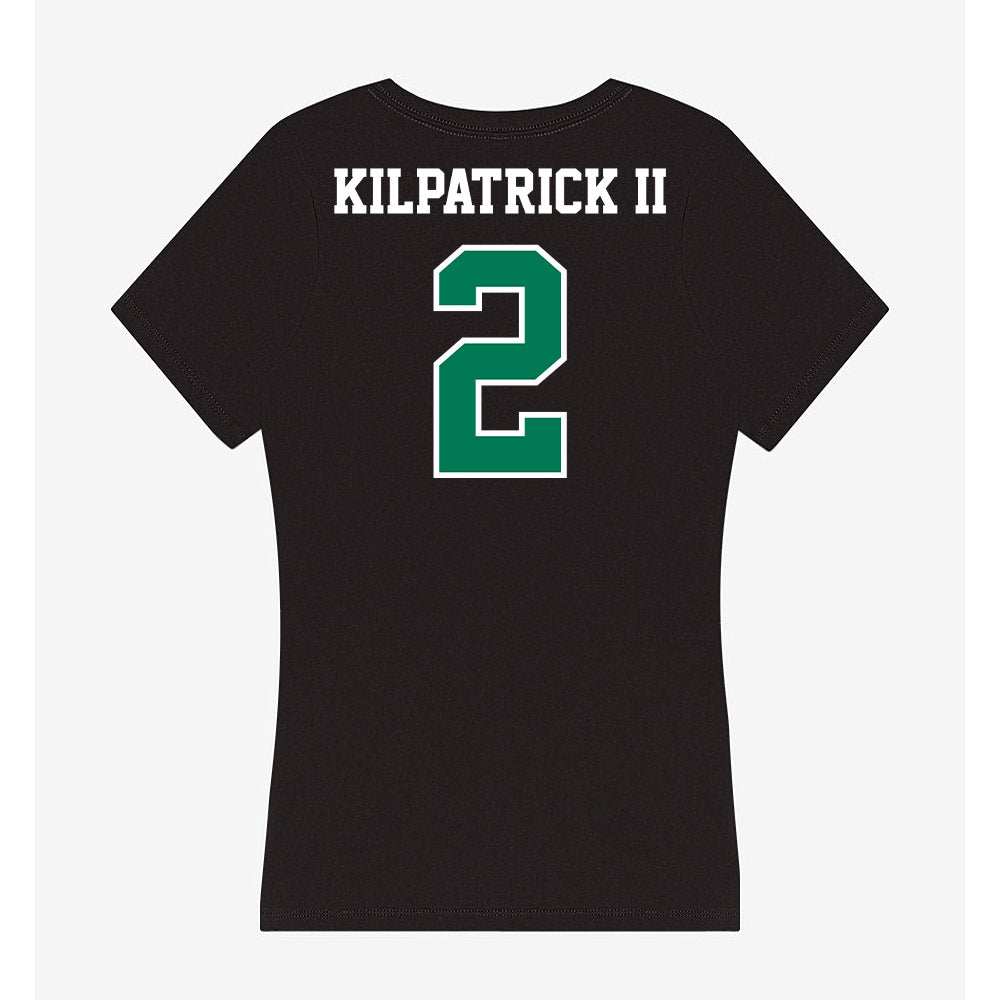 Northeastern State - NCAA Football : Sim Kilpatrick II - Women's V-Neck T-Shirt-1