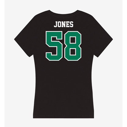 Northeastern State - NCAA Football : Deven Jones - Women's V-Neck T-Shirt-1