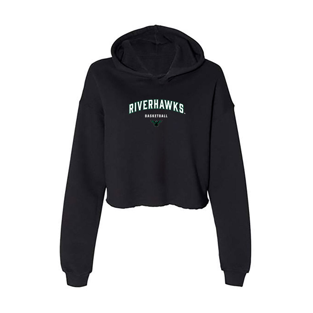 Northeastern State - NCAA Men's Basketball : Dalen Fuller - Women's Crop Fleece Hoodie-0
