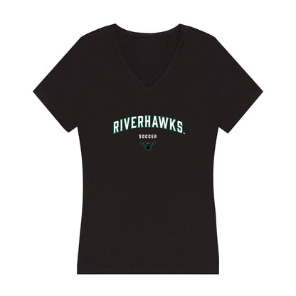  - NCAA Women's Soccer : Brooke Dodd - Women's V-Neck T-Shirt-0