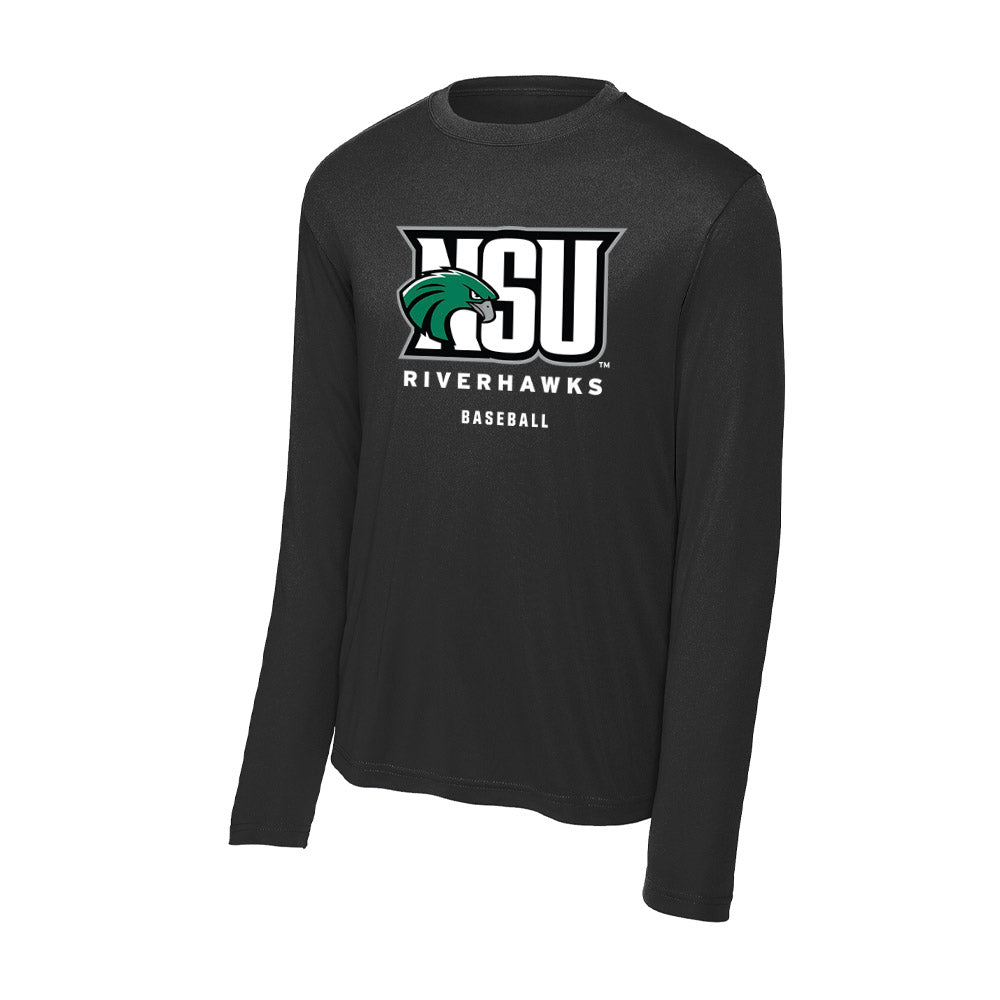 Northeastern State - NCAA Baseball : Cameron Carter - Activewear Long Sleeve T-Shirt-0