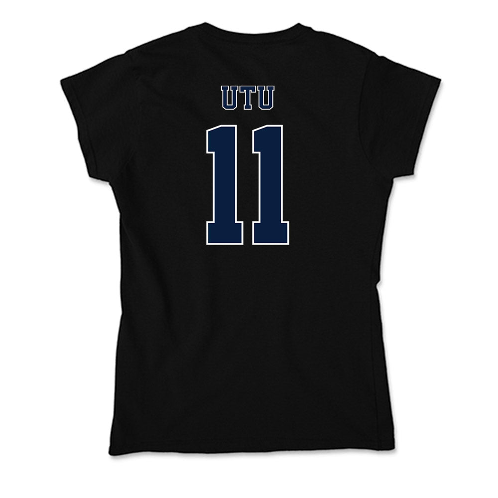 Nevada - NCAA Football : Poasa Utu - Soft Style Women’s T-Shirt-1