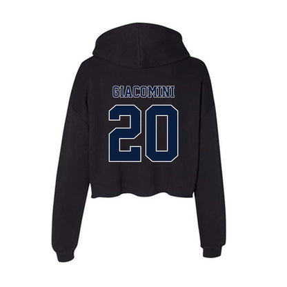 Nevada - NCAA Baseball : Jordan Giacomini - Women's Crop Fleece Hoodie-1