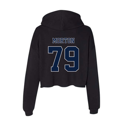 Nevada - NCAA Football : Ailama Morton - Women's Crop Fleece Hoodie-1