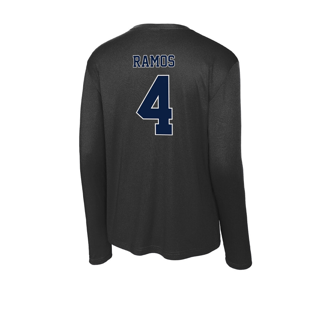 Nevada - NCAA Women's Basketball : Gabby Ramos - Activewear Long Sleeve T-Shirt-1