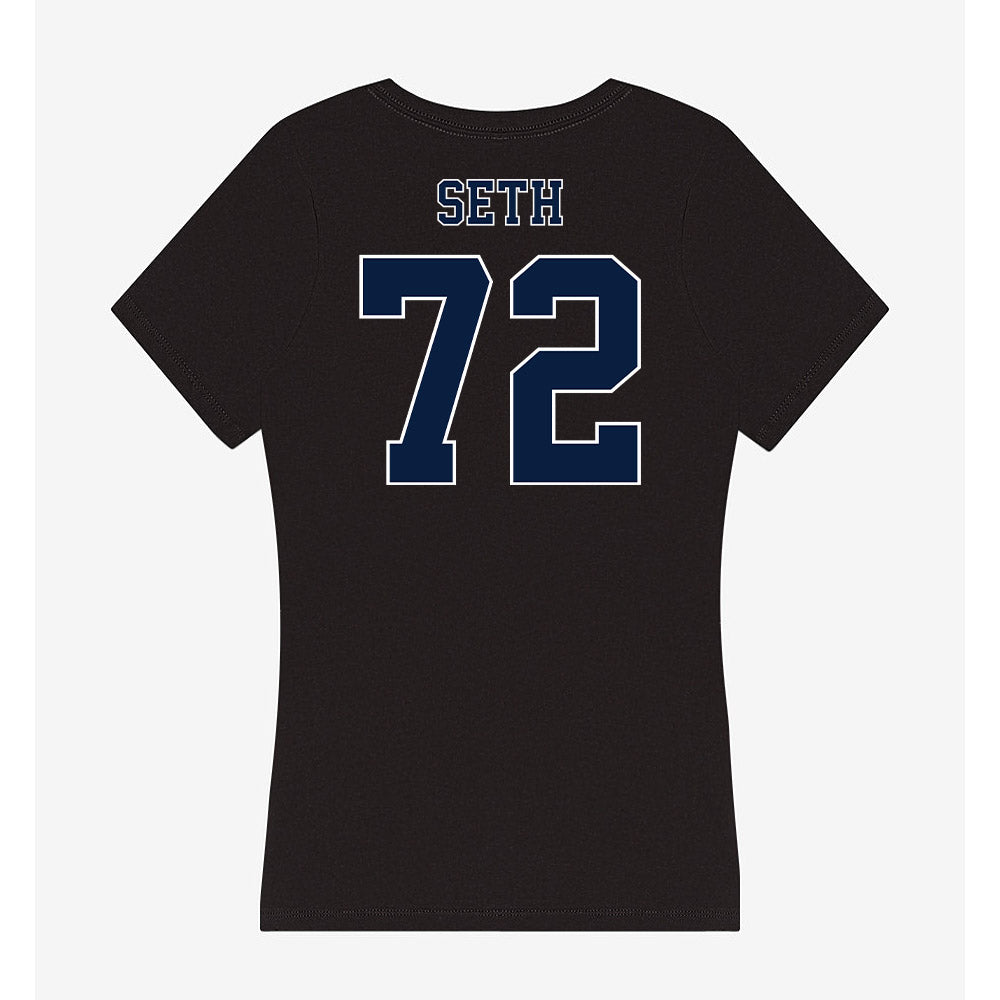 Nevada - NCAA Football : Jakobus Seth - Women's V-Neck T-Shirt-1