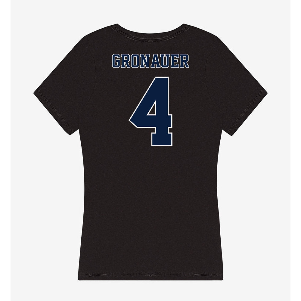 Nevada - NCAA Women's Soccer : Serene Gronauer - Women's V-Neck T-Shirt-1