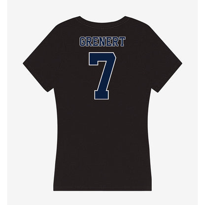 Nevada - NCAA Baseball : Andrew Grenert - Women's V-Neck T-Shirt-1