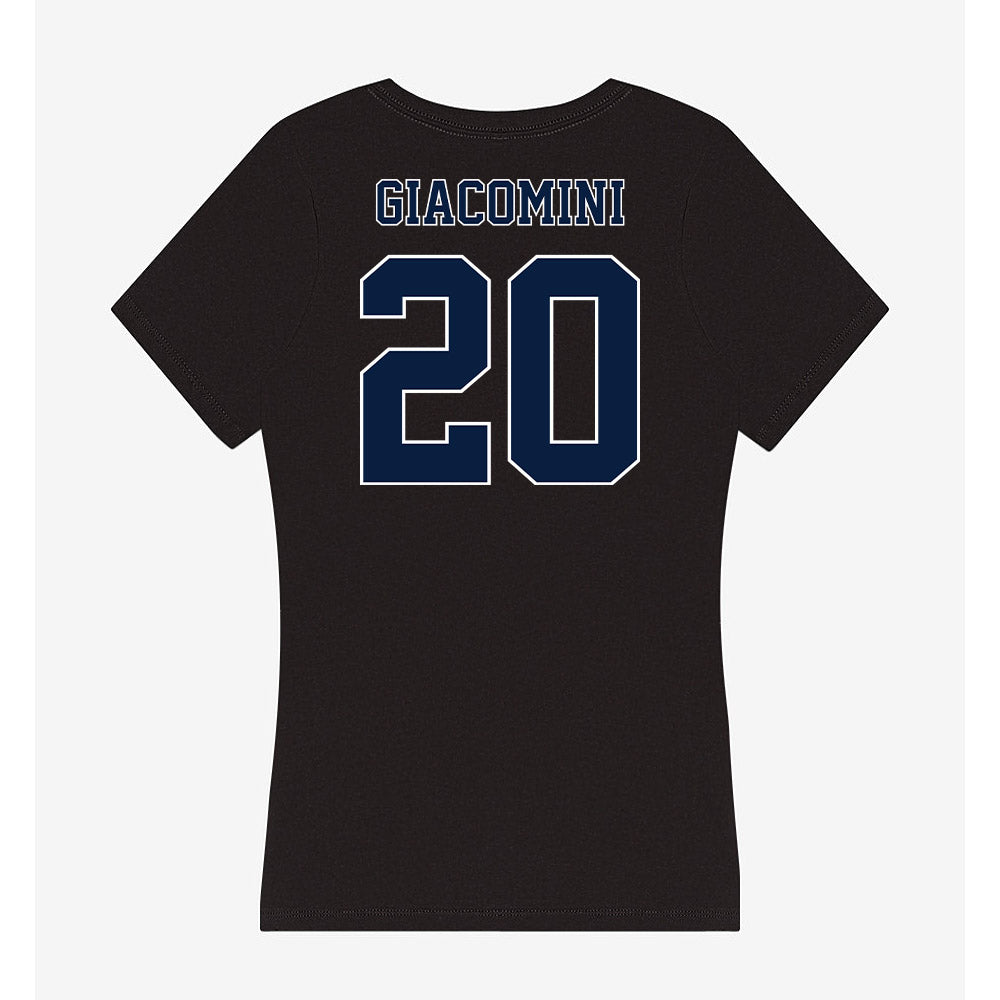 Nevada - NCAA Baseball : Jordan Giacomini - Women's V-Neck T-Shirt-1