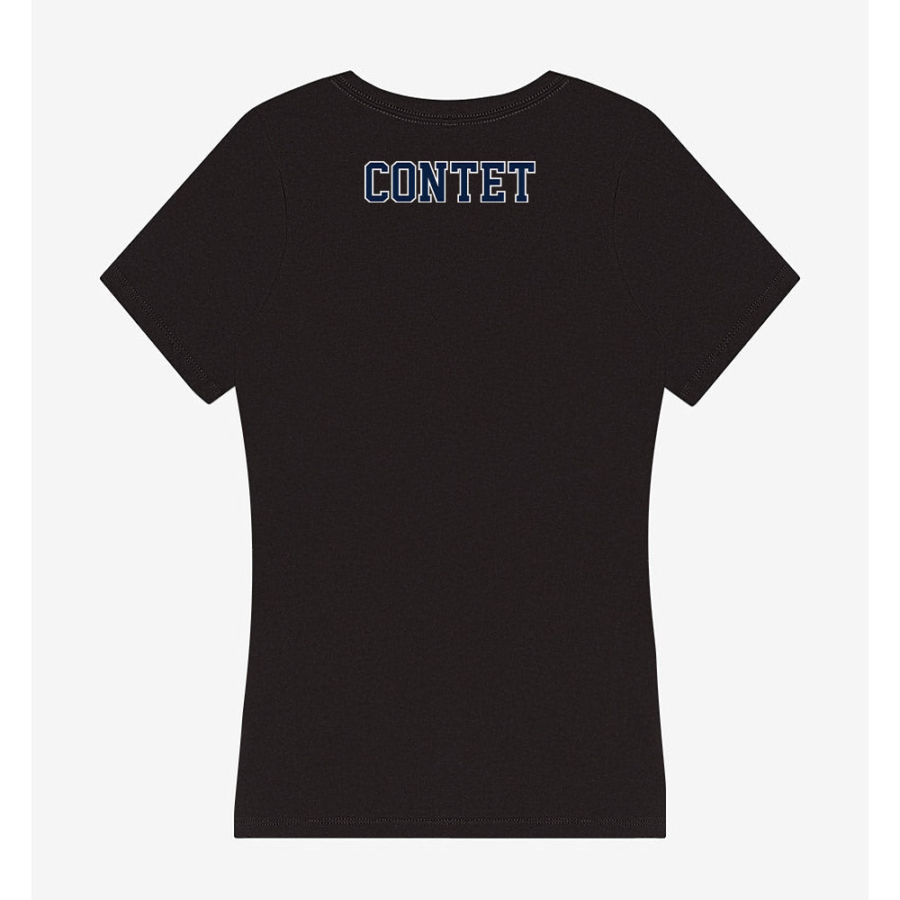 Nevada - NCAA Men's Tennis : Maxime Contet - Women's V-Neck T-Shirt-1