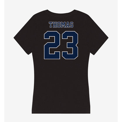 Nevada - NCAA Football : Yusuf Thomas - Women's V-Neck T-Shirt-1
