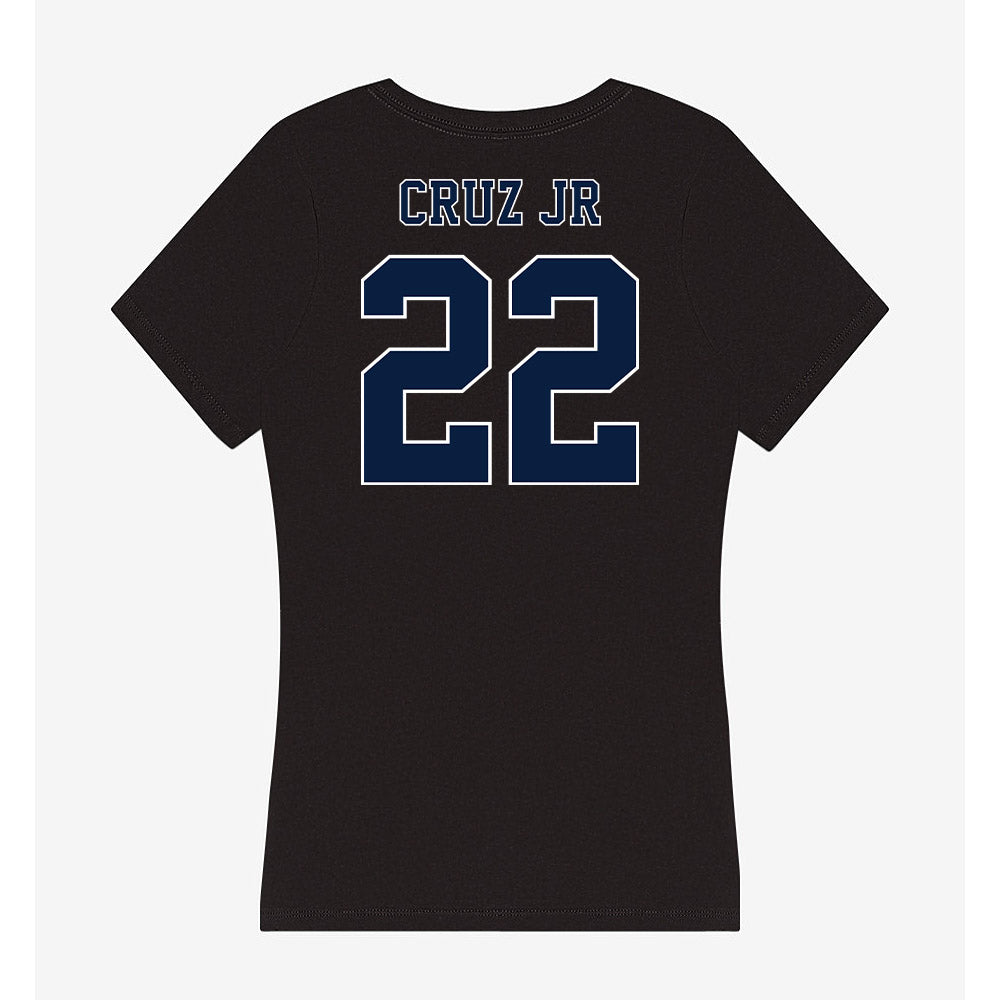 Nevada - NCAA Baseball : Mikey Cruz Jr - Women's V-Neck T-Shirt-1