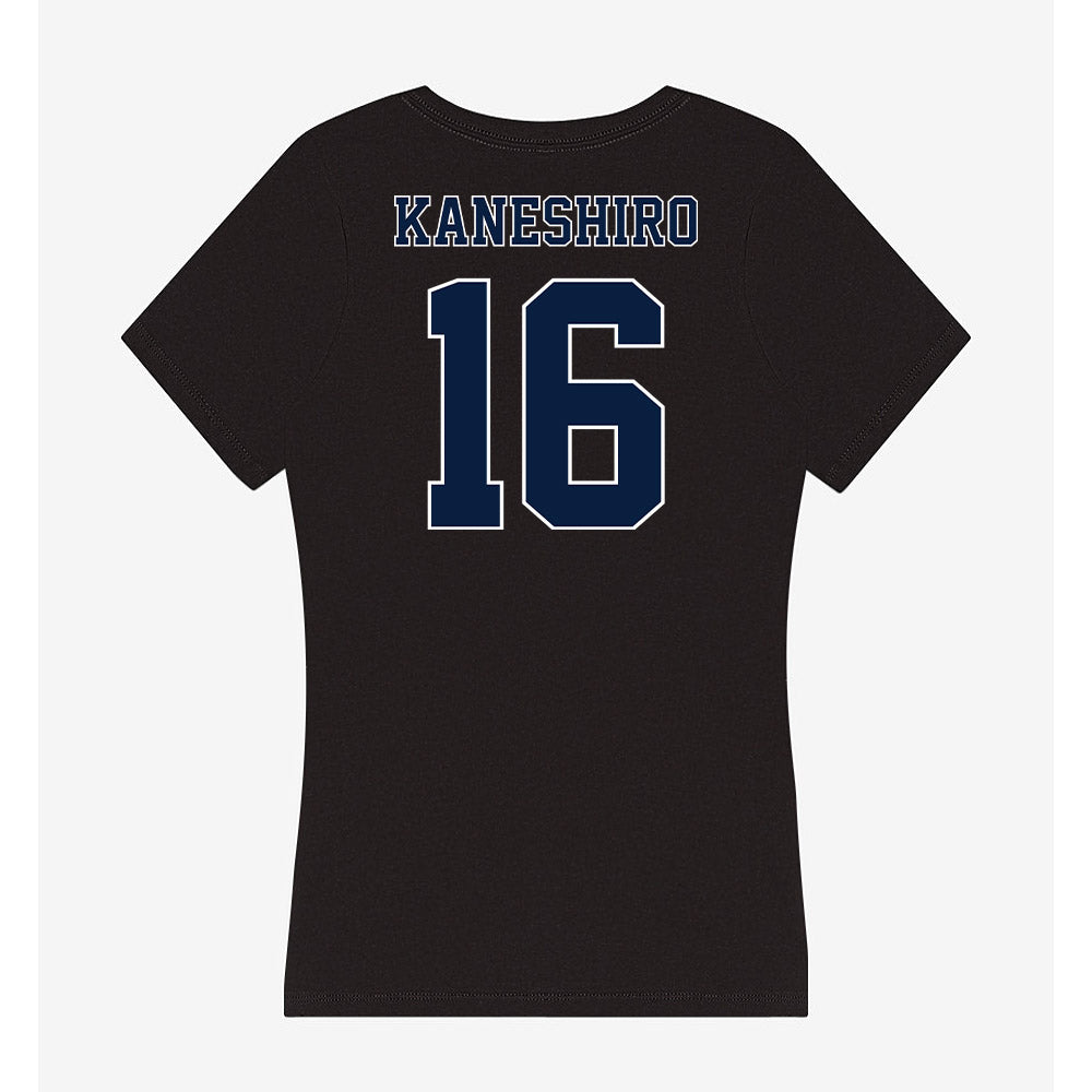 Nevada - NCAA Baseball : Kainoa Kaneshiro - Women's V-Neck T-Shirt-1