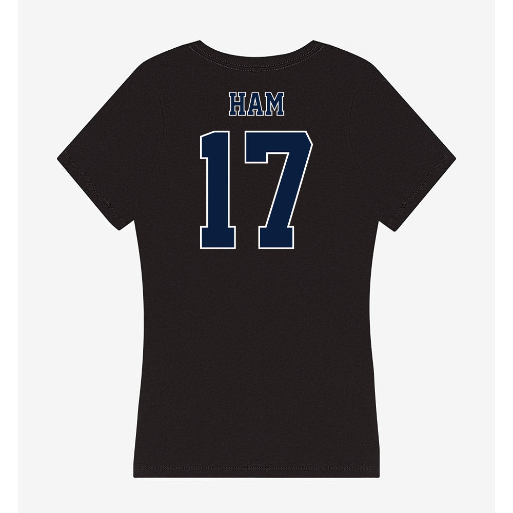 Nevada - NCAA Women's Volleyball : Alexa Ham - Women's V-Neck T-Shirt-1