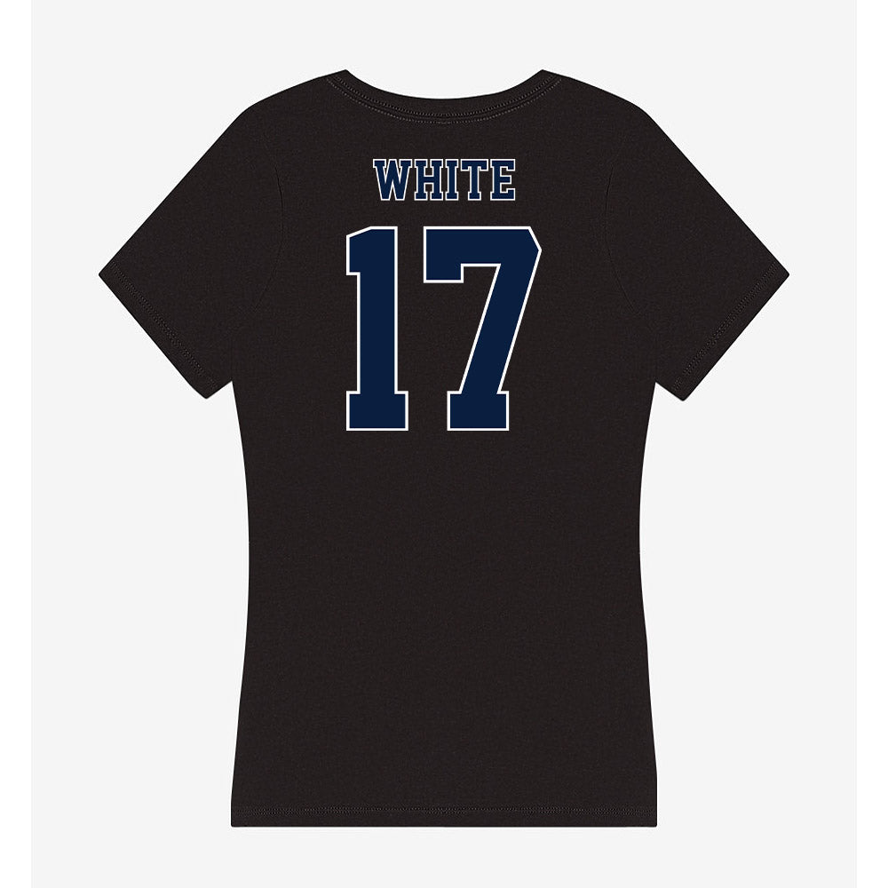 Nevada - NCAA Men's Basketball : Peyton White - Women's V-Neck T-Shirt-1