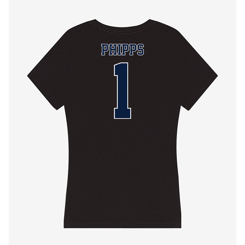 Nevada - NCAA Men's Basketball : Styles Phipps - Women's V-Neck T-Shirt-1