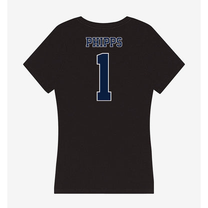 Nevada - NCAA Men's Basketball : Styles Phipps - Women's V-Neck T-Shirt-1