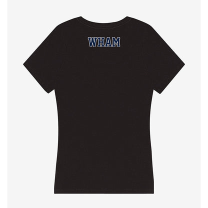 Nevada - NCAA Women's Swimming & Diving : Caitlin Wham - Women's V-Neck T-Shirt-1