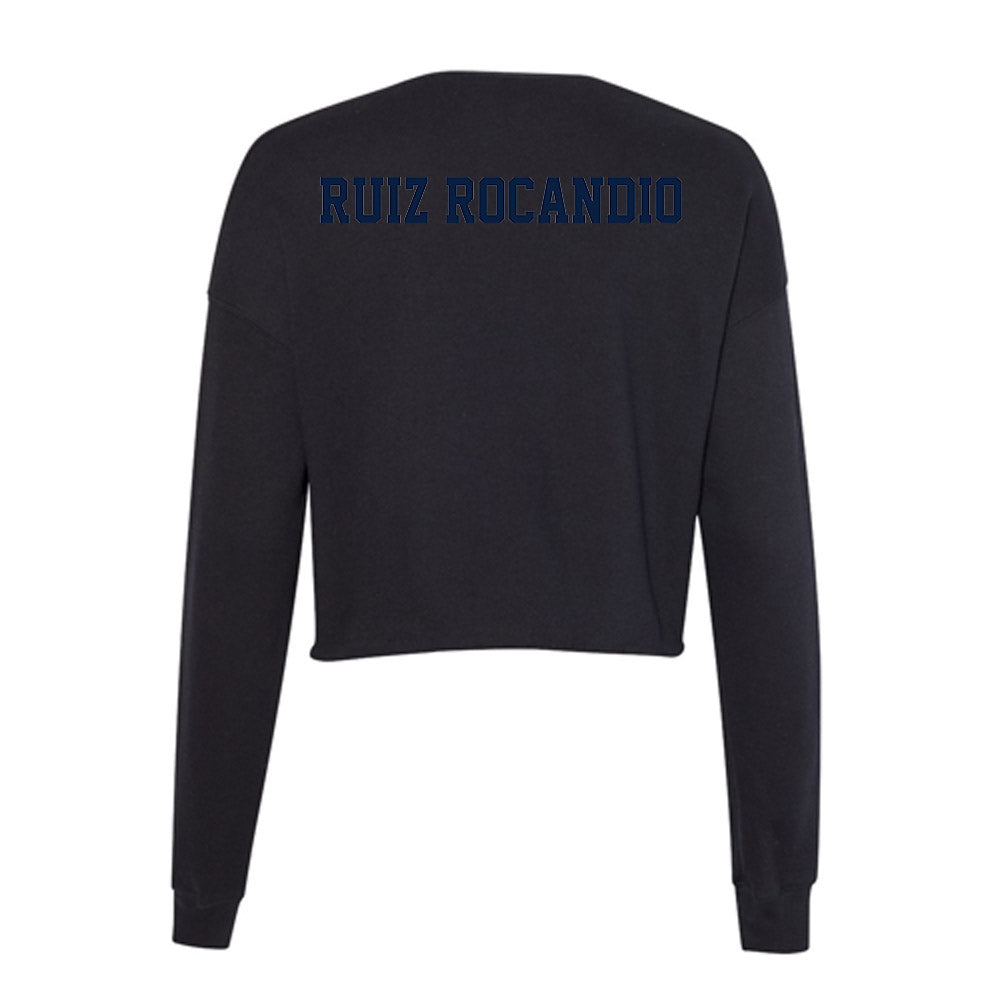 Nevada - NCAA Women's Swimming & Diving : Citlali Ruiz Rocandio - Women's Cropped Crew Fleece-1
