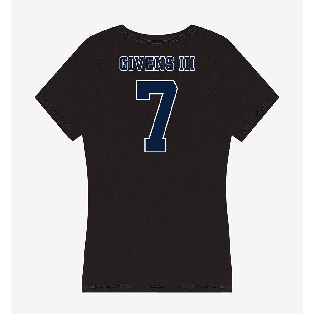 Nevada - NCAA Football : Gary Givens III - Women's V-Neck T-Shirt-1