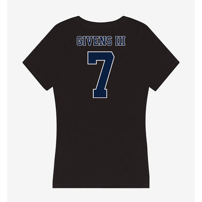 Nevada - NCAA Football : Gary Givens III - Women's V-Neck T-Shirt-1