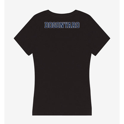 Nevada - NCAA Women's Track & Field : Meekness Dogonyaro - Women's V-Neck T-Shirt-1