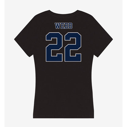 Nevada - NCAA Football : Jaylen Webb - Women's V-Neck T-Shirt-1
