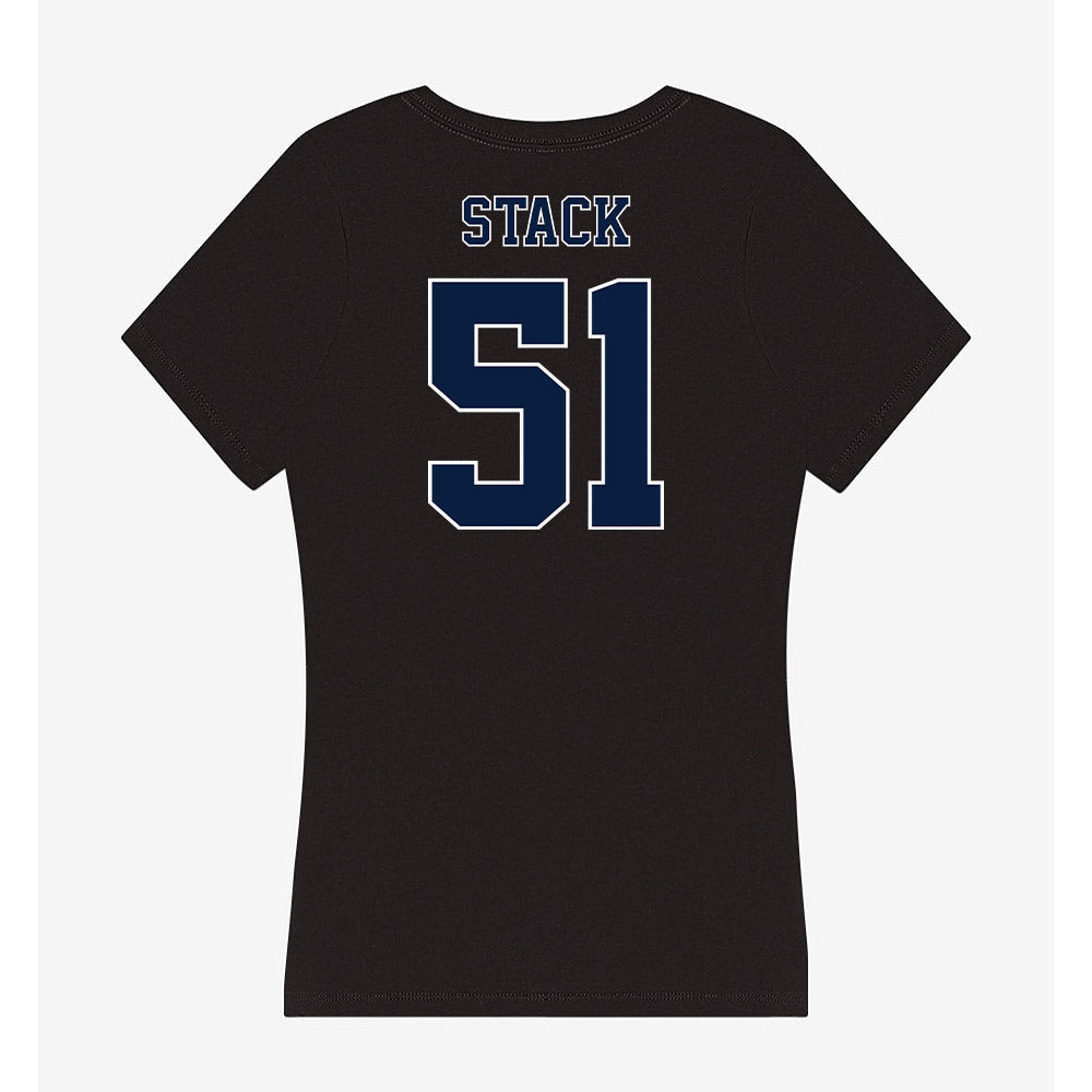 Nevada - NCAA Football : Cian Stack - Women's V-Neck T-Shirt-1