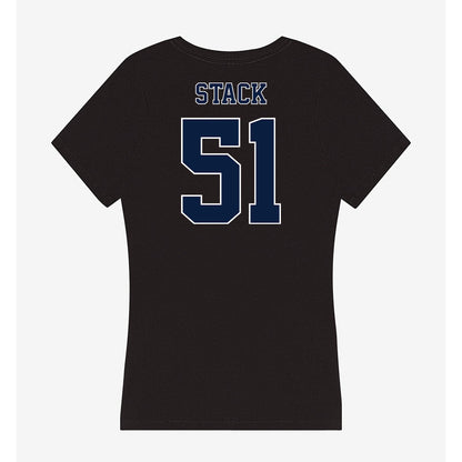 Nevada - NCAA Football : Cian Stack - Women's V-Neck T-Shirt-1