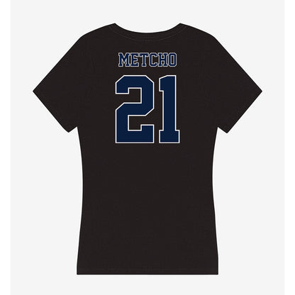 Nevada - NCAA Baseball : Jack Metcho - Women's V-Neck T-Shirt-1