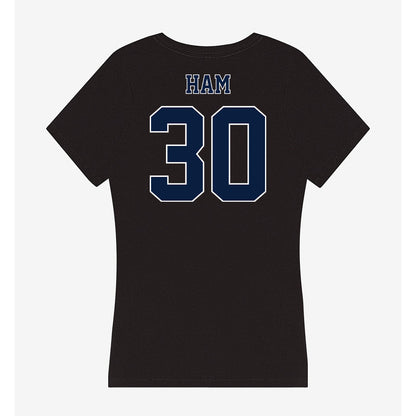 Nevada - NCAA Baseball : Billy Ham - Women's V-Neck T-Shirt-1