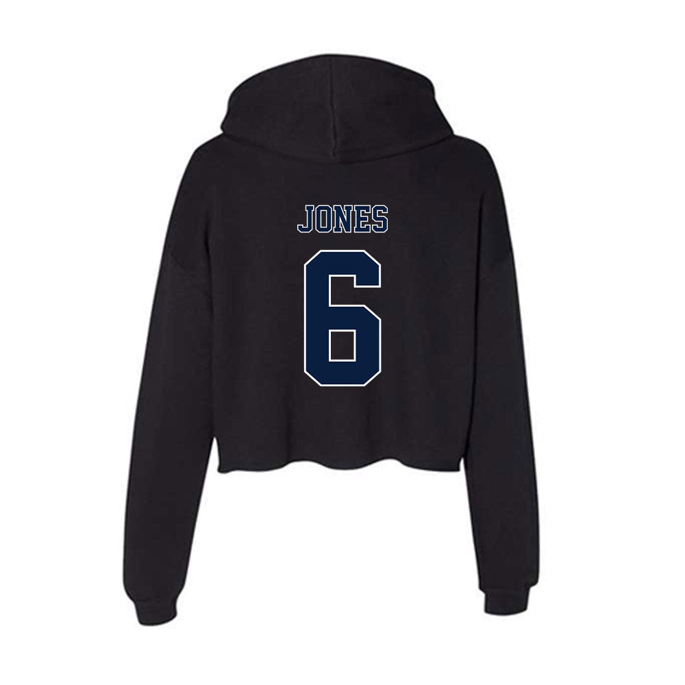 Nevada - NCAA Football : Carter Jones - Women's Crop Fleece Hoodie-1