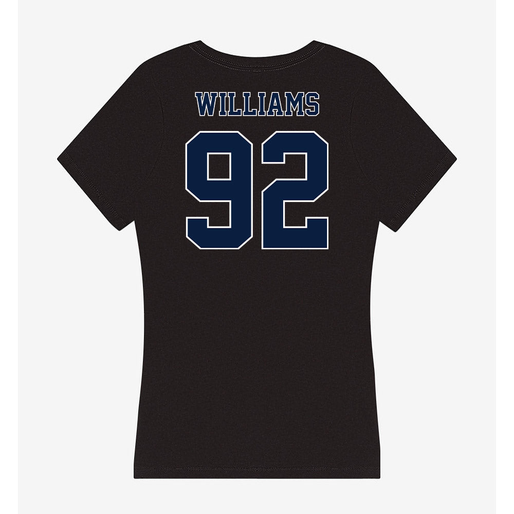 Nevada - NCAA Football : Myles Williams - Women's V-Neck T-Shirt-1