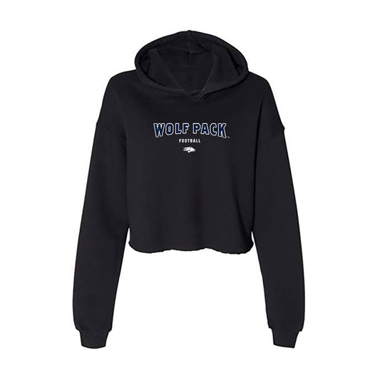 Nevada - NCAA Football : Aiden Walker - Women's Crop Fleece Hoodie-0