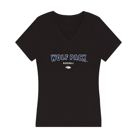 Nevada - NCAA Baseball : Mason Hirata - Women's V-Neck T-Shirt-0