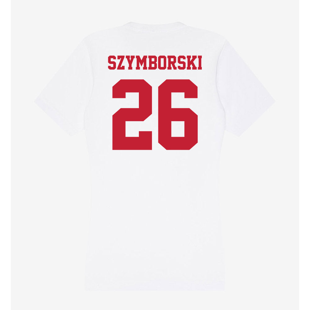 Ball State - NCAA Football : Lucas Szymborski - Classic Shersey Women's V-Neck T-Shirt-1