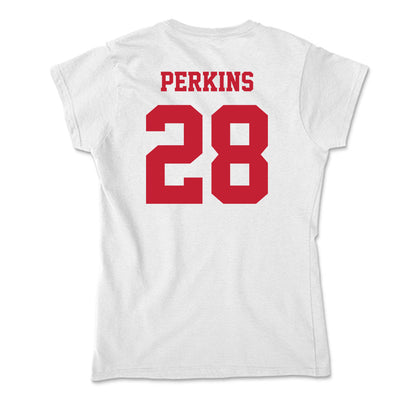 Ball State - NCAA Football : Stone Perkins - Classic Shersey Soft Style Women’s T-Shirt-1