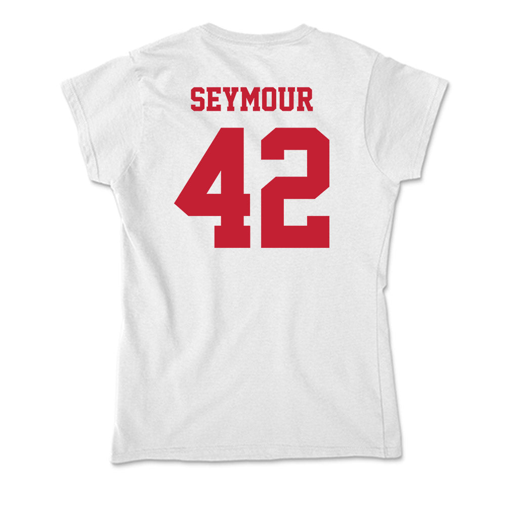 Ball State - NCAA Football : AJ Seymour - Classic Shersey Soft Style Women’s T-Shirt-1